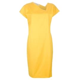 Gianni Versace-Robe en coton jaune Gianni Versace-Jaune