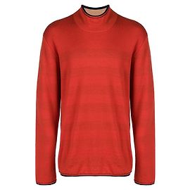 Pull en laine orange Issey Miyake Orange