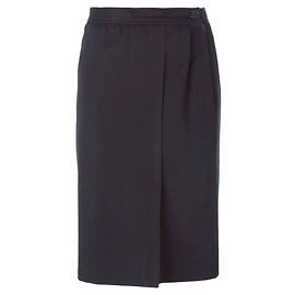 Yves Saint Laurent Blue Wool Skirt Blue