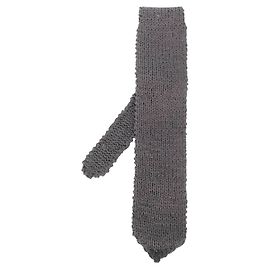 Corbata de seda gris Gianfranco Ferré Gris