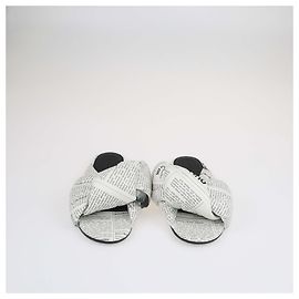 BALENCIAGA Bailarinas T.EU Cuero Blanco