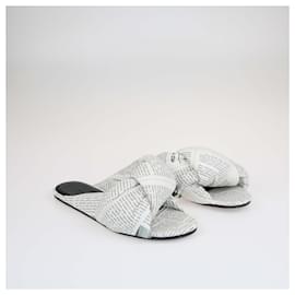 Balenciaga-BALENCIAGA Flats T.EU  Leather-White
