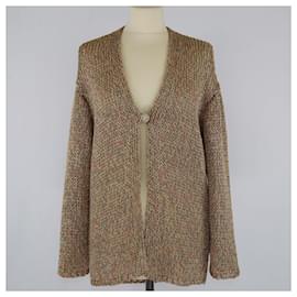 Chanel-CHANEL Jackets T.FR  Cotton-Orange