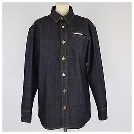 Chaqueta negra detallada con bolsillo hendido Bottega Veneta Negro