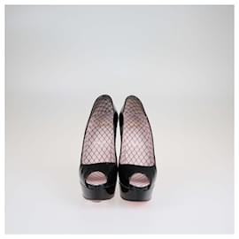 Christian Louboutin-CHRISTIAN LOUBOUTIN Heels T.EU  Leather-Black