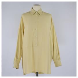 Loro Piana-Chemise à manches longues jaune Loro Piana-Jaune