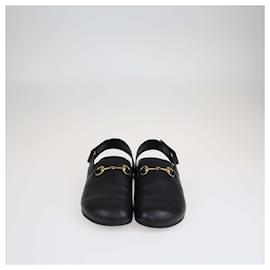 Gucci-Mocassin à talon Gucci Black River avec mors-Noir