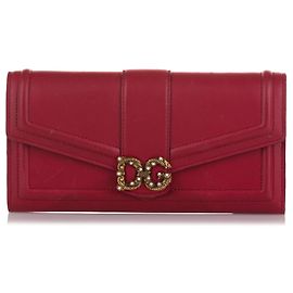 Cartera Continental DG Love Roja Dolce & Gabbana Roja