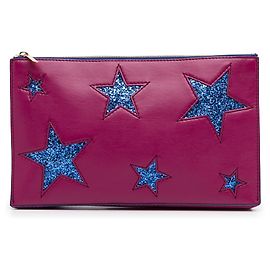 Stella Mc Cartney Clutch estrelas rosa Stella McCartney Rosa