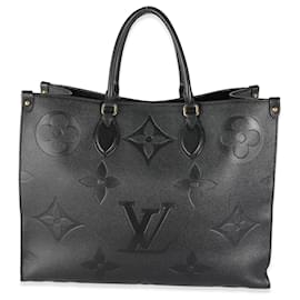 Louis Vuitton-Louis Vuitton Monogram Empreinte Onthego GM Noir-Noir