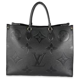 Louis Vuitton-Louis Vuitton Monogram Empreinte Onthego GM Noir-Noir