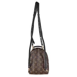 Louis Vuitton-Mini Palm Springs en toile Monogram Louis Vuitton-Marron