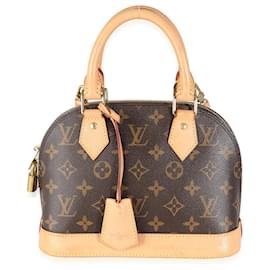 Louis Vuitton-Louis Vuitton Monogram Canvas Alma BB-Marron