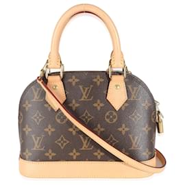 Louis Vuitton-Louis Vuitton Monogram Canvas Alma BB-Marron