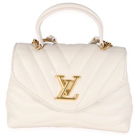 Bolsa New Wave em couro de bezerro marfim Louis Vuitton Branco
