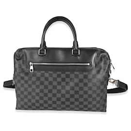 Louis Vuitton-Louis Vuitton Damier Graphite Canvas Porte Documents Jour NM-Black