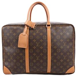 Louis Vuitton-Louis Vuitton Monogram Canvas Sirius 45 Travel Bag M41408-Brown