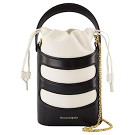 Alexander Mcqueen-The Rise Mini Crossbody - Alexander McQueen - Leather - Black-Black