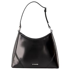Borsa a tracolla Linda - Staud - Pelle - Nero Nero