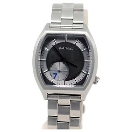 Paul Smith NO7 Edelstahl-Uhr Grau