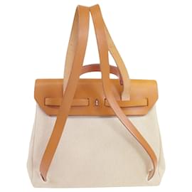 Hermès-Hermès Herbag-Beige