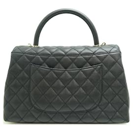 Chanel-Chanel Matelasse Coco Handle 29 Handbag-Black