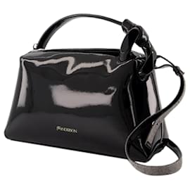 JW Anderson-The Jwa Corner Crossbody - J.W. Anderson - Cotton - Black-Black