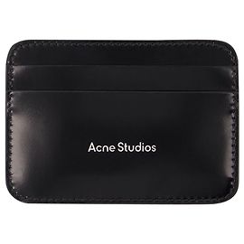 Card Holder - Acne Studios - Leather - Black Black