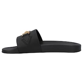 Versace-Medusa Sandals-Black