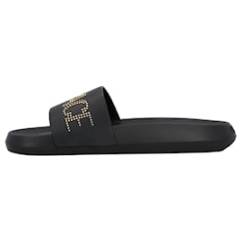 Versace-Rubber Pool Slides-Black