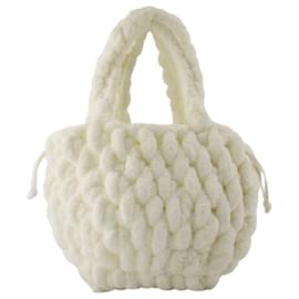 JW Anderson-Small Blanket Shopper Bag - J.W. Anderson - Cotton - White-White