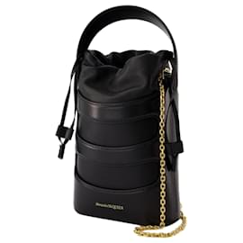 Alexander Mcqueen-The Rise Mini Crossbody - Alexander McQueen - Leather - Black-Black
