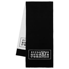 Maison Martin Margiela Sciarpa - MM6 Maison Margiela - Lana - Nero Nero