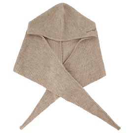 Balaclava - Ganni - Wool - Neutral White