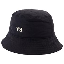 Y3 Cappello bucket Strp B - Y-3 - Sintetico - Nero Nero