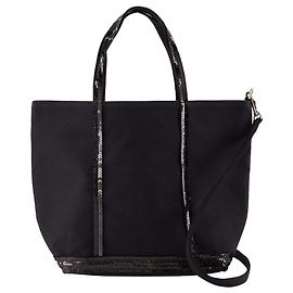 Cabas S Shopper Bag - Vanessa Bruno - Cotone - Nero Nero