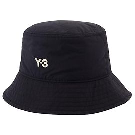 Y3 Strp B Bucket Hat - Y-3 - Synthetic - Black Black