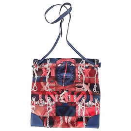Bolsa de cidade em seda impressa Hermès em seda e couro multicolorido Outro