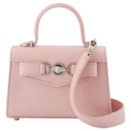 Versace-Mini Medusa 95 Crossbody - Versace - Couro - Rosa-Rosa