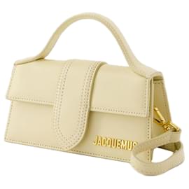 Jacquemus-Le Bambino Crossbody - Jacquemus - Leather - Ivory-Brown,Beige