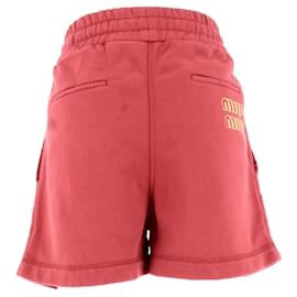 Miu Miu-Miu Miu shorts T.IT 40 Cotton-Red