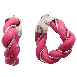 Bottega Veneta Triângulo Rosa