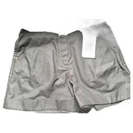 Balmain-Shorts com logo Balmain-Verde