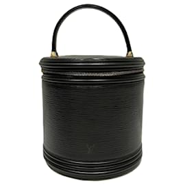 Louis Vuitton-Louis Vuitton Epi Cannes Handbag-Black
