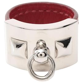 Hermès-Hermès Collier de chien-Dark red