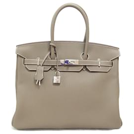 Hermès-Hermès Birkin 35-Brown