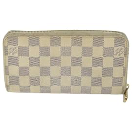 Louis Vuitton-LOUIS VUITTON Portefeuille zippy Wallet-White