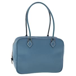 Hermès-Sac à main HERMES Plume-Bleu