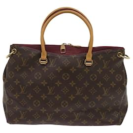 Louis Vuitton-LOUIS VUITTON Pallas Handbag-Brown