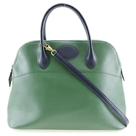 Hermès-Sac à main HERMES Bolide-Vert